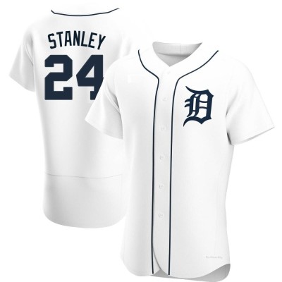 Men's Mickey Stanley Detroit Tigers Authentic White Home Jersey