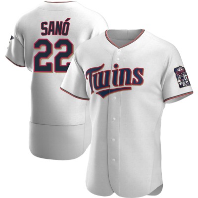 Men's Miguel Sano Minnesota Twins Authentic White Home Jersey