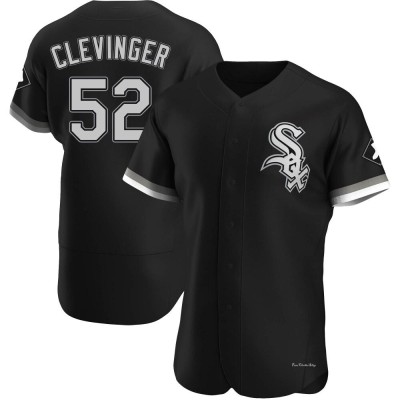 Men's Mike Clevinger Chicago White Sox Authentic Black Alternate Jersey