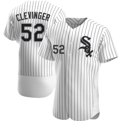 Men's Mike Clevinger Chicago White Sox Authentic White Home Jersey