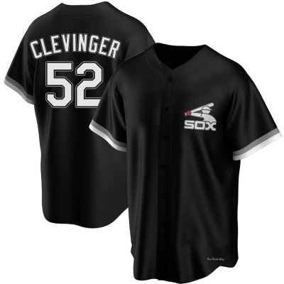 Men's Mike Clevinger Chicago White Sox Replica Black Spring Training Jersey