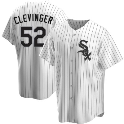 Men's Mike Clevinger Chicago White Sox Replica White Home Jersey