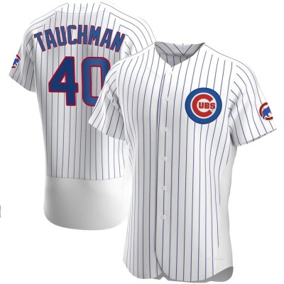 Men's Mike Tauchman Chicago Cubs Authentic White Home Jersey