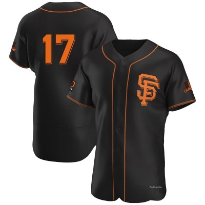 Men's Mitch Haniger San Francisco Giants Authentic Black Alternate Jersey