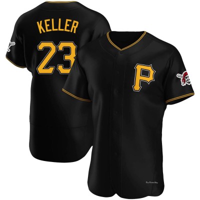 Men's Mitch Keller Pittsburgh Pirates Authentic Black Alternate Jersey