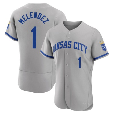 Men's MJ Melendez Kansas City Royals Authentic Gray 2022 Road Jersey