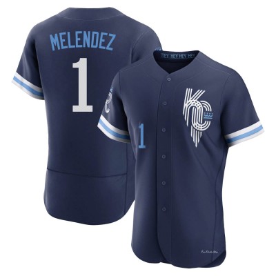 Men's MJ Melendez Kansas City Royals Authentic Navy 2022 City Connect Jersey