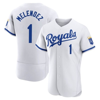 Men's MJ Melendez Kansas City Royals Authentic White 2022 Home Jersey