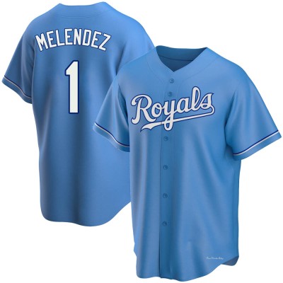 Men's MJ Melendez Kansas City Royals Replica Light Blue Alternate Jersey