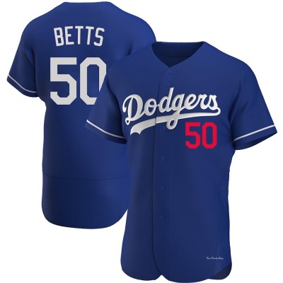 Men's Mookie Betts Los Angeles Dodgers Authentic Royal Alternate Jersey