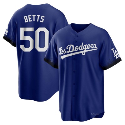 Men's Mookie Betts Los Angeles Dodgers Replica Royal 2021 City Connect Jersey