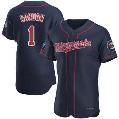 Men's Nick Gordon Minnesota Twins Authentic Navy Alternate 60th Season Jersey