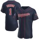 Men's Nick Gordon Minnesota Twins Authentic Navy Alternate 60th Season Jersey