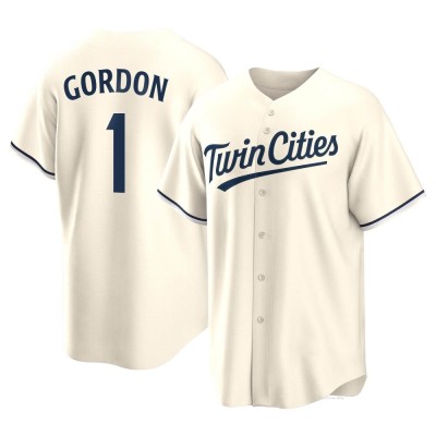 Men's Nick Gordon Minnesota Twins Replica Cream Alternate Jersey