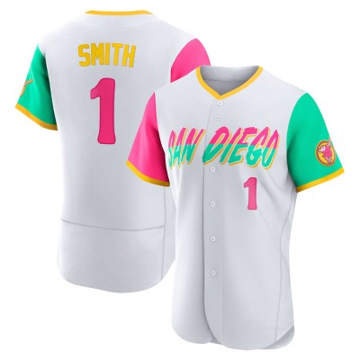 Men's Ozzie Smith San Diego Padres Authentic White 2022 City Connect Jersey