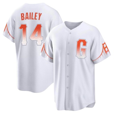 Men's Patrick Bailey San Francisco Giants Replica White 2021 City Connect Jersey