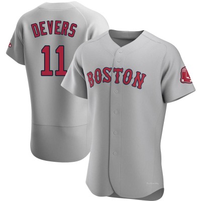 Men's Rafael Devers Boston Red Sox Authentic Gray Road Jersey