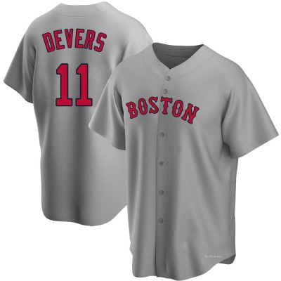 Men's Rafael Devers Boston Red Sox Replica Gray Road Jersey