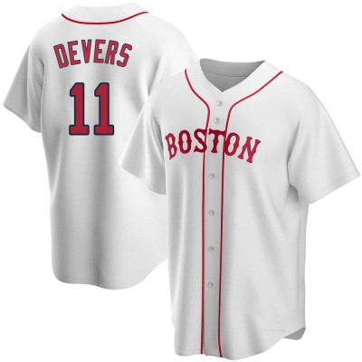 Men's Rafael Devers Boston Red Sox Replica White Alternate Jersey