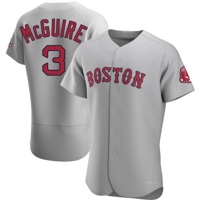 Men's Reese McGuire Boston Red Sox Authentic Gray Road Jersey