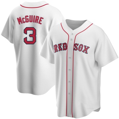 Men's Reese McGuire Boston Red Sox Replica White Home Jersey