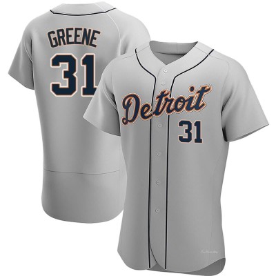 Men's Riley Greene Detroit Tigers Authentic Gray Road Jersey