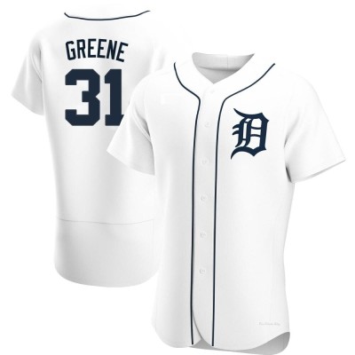 Men's Riley Greene Detroit Tigers Authentic White Home Jersey