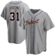 Men's Riley Greene Detroit Tigers Replica Gray Road Jersey