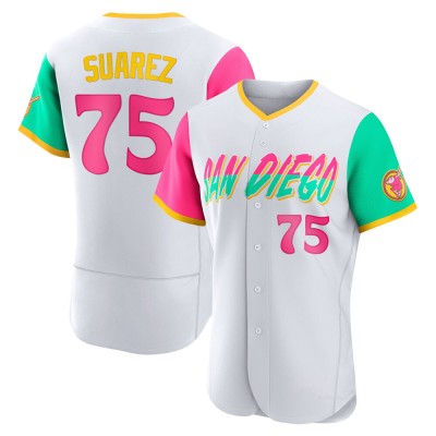 Men's Robert Suarez San Diego Padres Authentic White 2022 City Connect Jersey