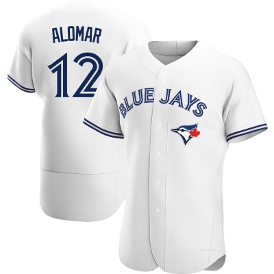 Men's Roberto Alomar Toronto Blue Jays Authentic White Home Jersey