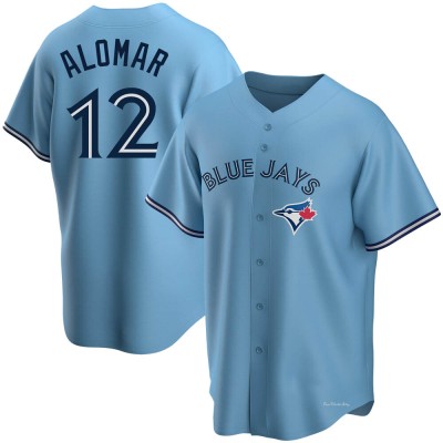 Men's Roberto Alomar Toronto Blue Jays Replica Blue Powder Alternate Jersey