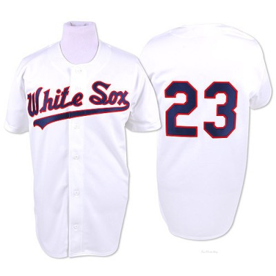 Men's Robin Ventura Chicago White Sox Authentic White Throwback Jersey