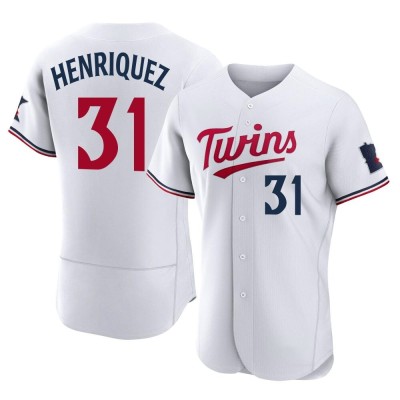 Men's Ronny Henriquez Minnesota Twins Authentic White Home Jersey