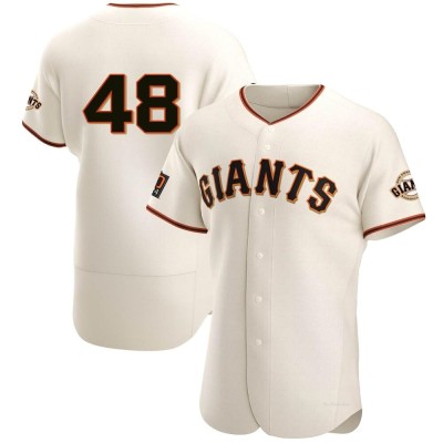 Men's Ross Stripling San Francisco Giants Authentic Cream Home Jersey