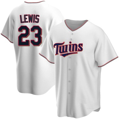 Men's Royce Lewis Minnesota Twins Replica White Home Jersey