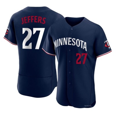 Men's Ryan Jeffers Minnesota Twins Authentic Navy Alternate Jersey