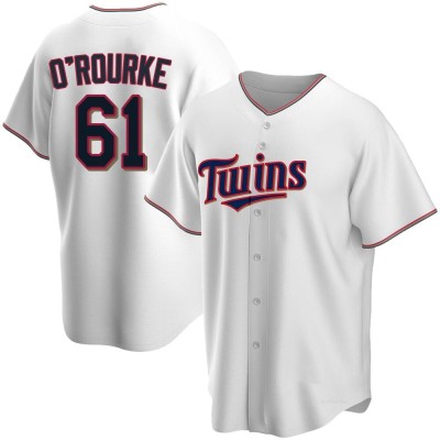 Men's Ryan O'rourke Minnesota Twins Replica White Ryan O'Rourke Home Jersey