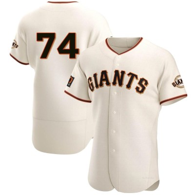 Men's Ryan Walker San Francisco Giants Authentic Cream Home Jersey