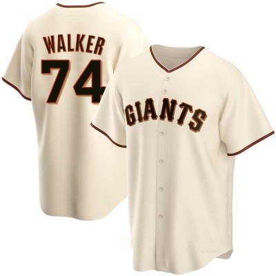 Men's Ryan Walker San Francisco Giants Replica Cream Home Jersey