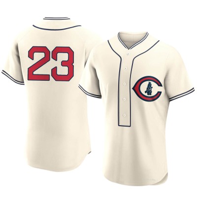 Men's Ryne Sandberg Chicago Cubs Authentic Cream 2022 Field Of Dreams Jersey