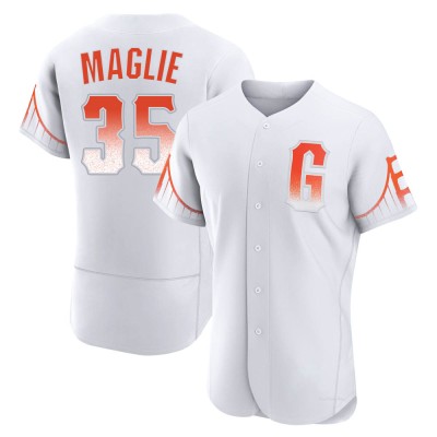 Men's Sal Maglie San Francisco Giants Authentic White 2021 City Connect Jersey