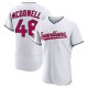 Men's Sam Mcdowell Cleveland Guardians Authentic White Home Jersey