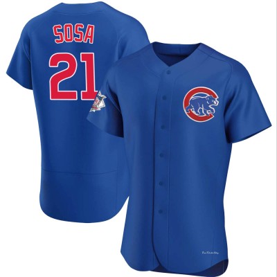 Men's Sammy Sosa Chicago Cubs Authentic Royal Alternate Jersey