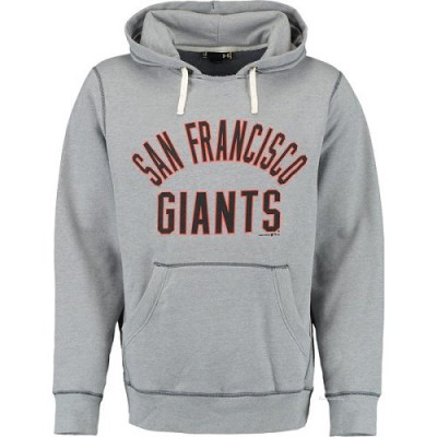 Men's San Francisco Giants Gray Legacy Fleece Hoodie -