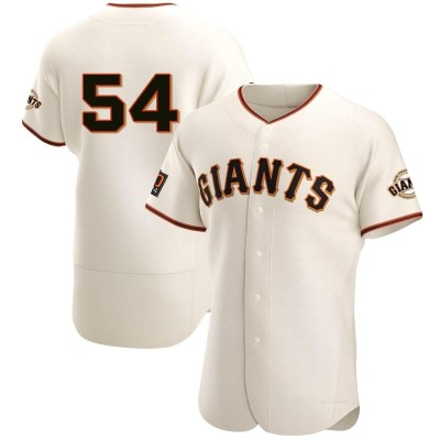 Men's Scott Alexander San Francisco Giants Authentic Cream Home Jersey