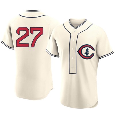 Men's Seiya Suzuki Chicago Cubs Authentic Cream 2022 Field Of Dreams Jersey