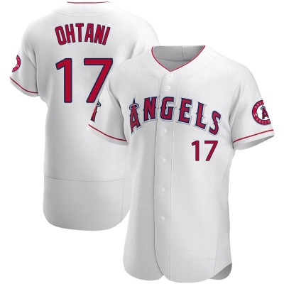 Men's Shohei Ohtani Los Angeles Angels Authentic White Jersey