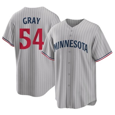 Men's Sonny Gray Minnesota Twins Replica Gray Road Jersey