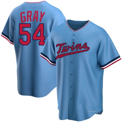 Men's Sonny Gray Minnesota Twins Replica Light Blue Alternate Jersey