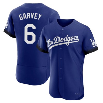 Men's Steve Garvey Los Angeles Dodgers Authentic Royal 2021 City Connect Jersey